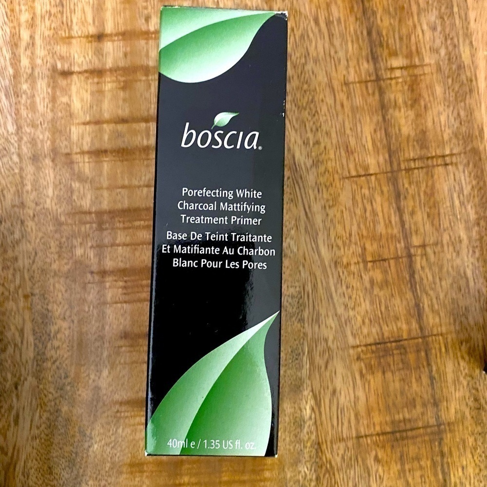 Boscia perfecting white charcoal mattifying treatment primer 1.35 fl ozs NEW NWT